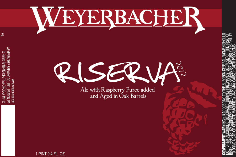 Weyerbacher Riserva 2012