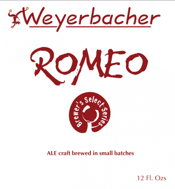 Weyerbacher Up To "R" in the NATO Phonetic