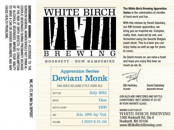 White Birch Deviant Monk