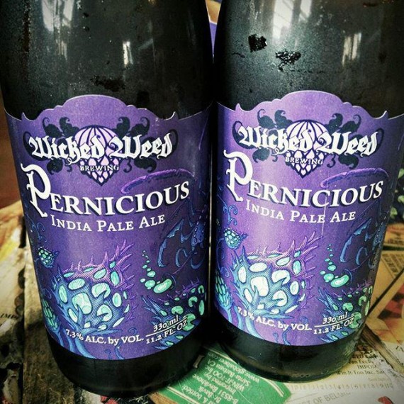 Wicked Weed Pernicious Bottles - Beer Street Journal