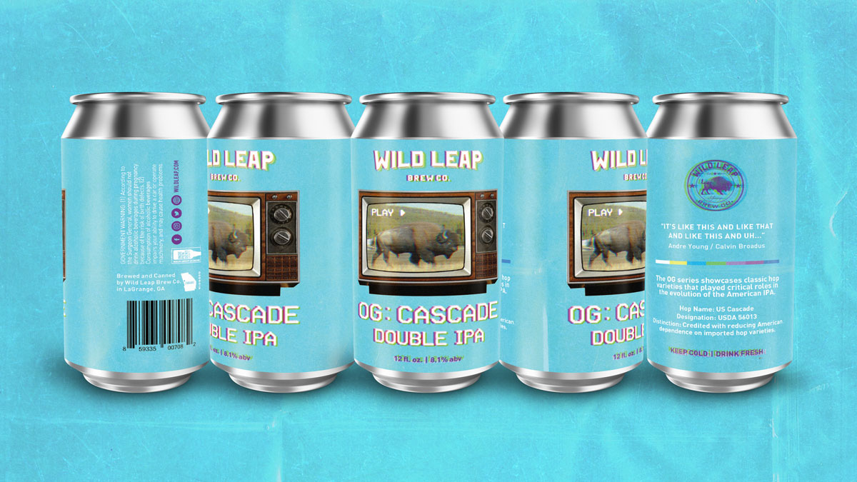 Wild Leap OG Cascade Double IPA
