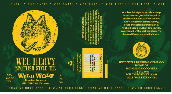 Wild Wolf Wee Heavy Scottish Style Ale 