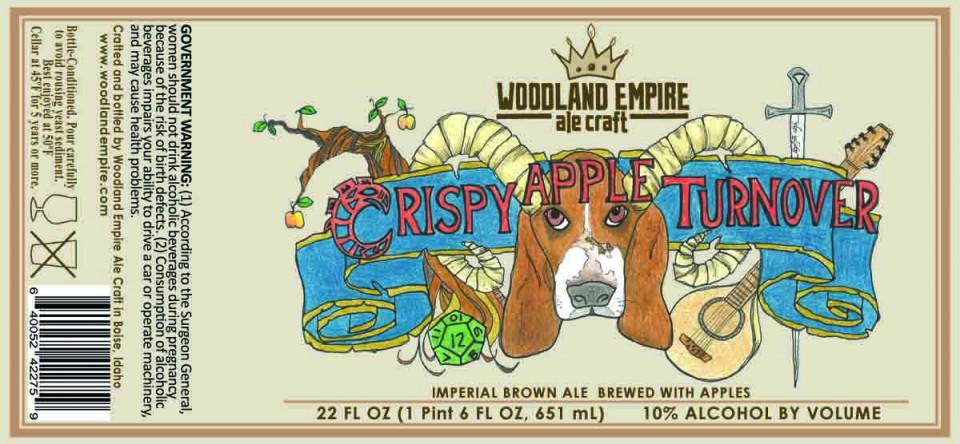 Woodland Empire Crispy Apple Turnover