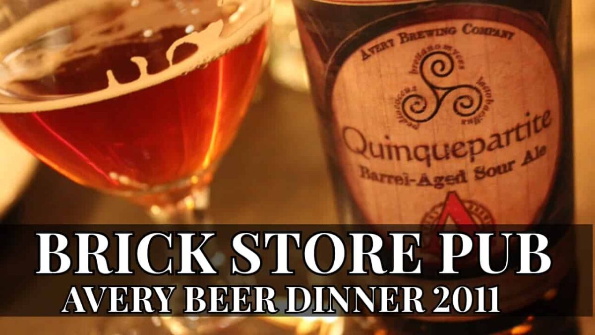 Brick Store Pub Avery Beer Dinner 2011 Thumbnail