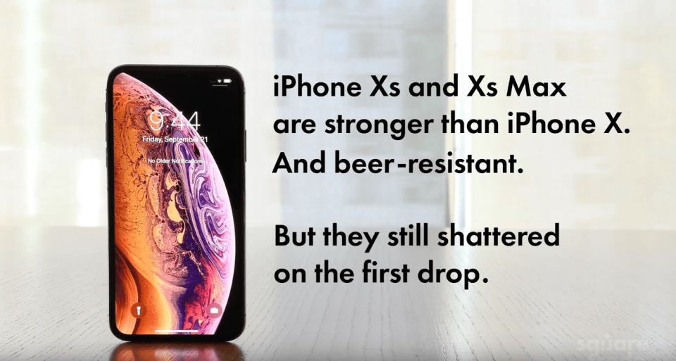 iPhone Xs Beer Dunking