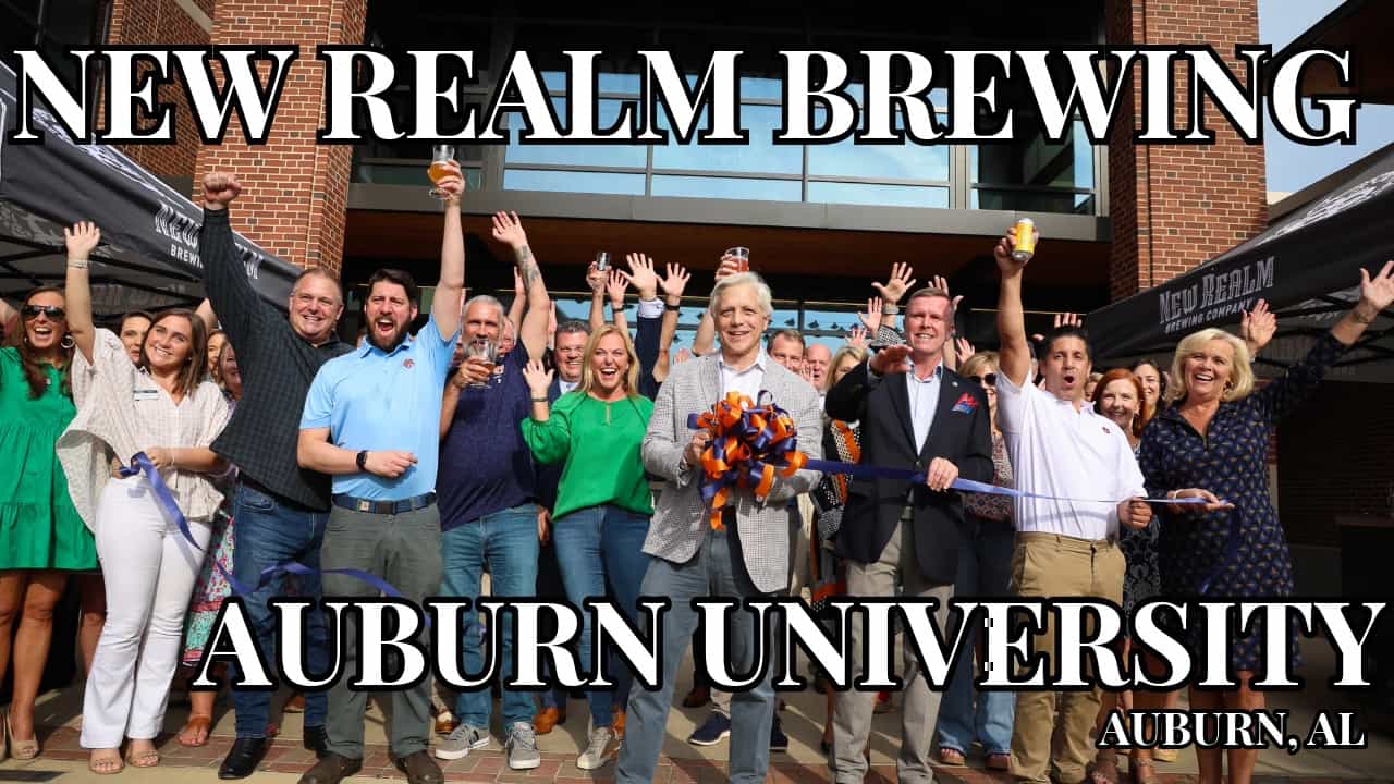 New Realm Brewing Auburn University Ribbon Cutting